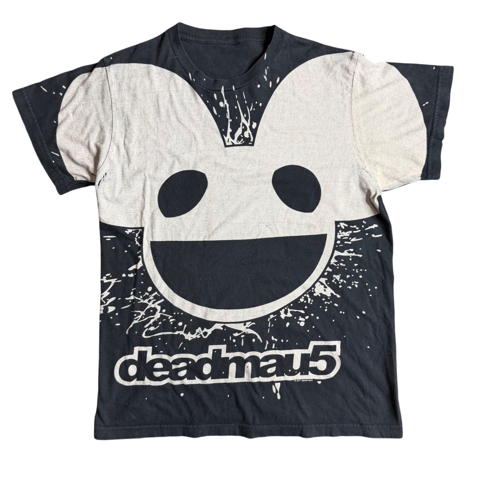 Deadmau5 Graphic Y2K T-Shirt Men Small